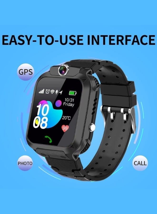 Nabi Kids Watch for ages 3 to 12, Touchscreen, Voice Chat Camera, Long Battery Life, Water Resistant, Best Gift for Kids, Smart Watch for Boys and Girls (Black) - Image 4