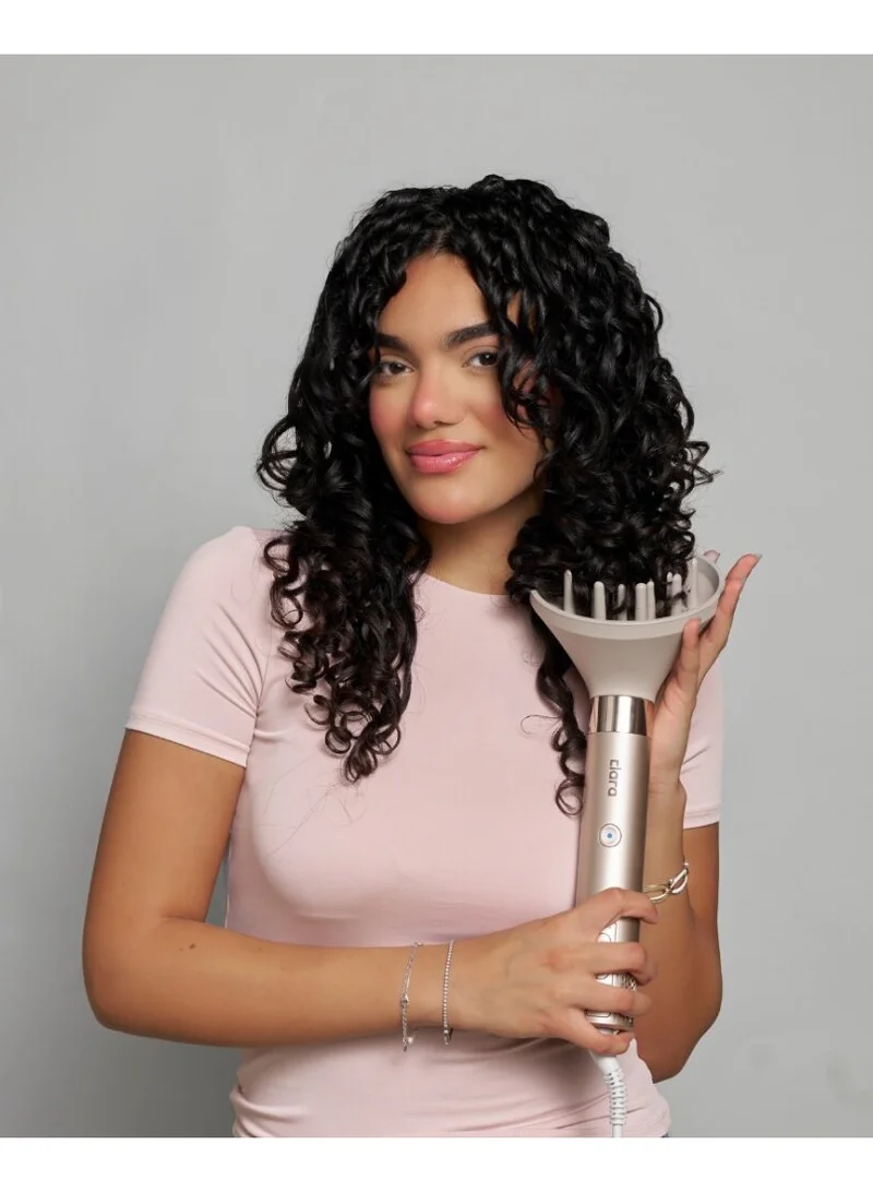 Clara  Clara Multi Styler Hair Diffuser Attachment – Anti-Frizz Curl Diffuser for Volume, Natural Waves & Fast Drying  | Best Price UAE