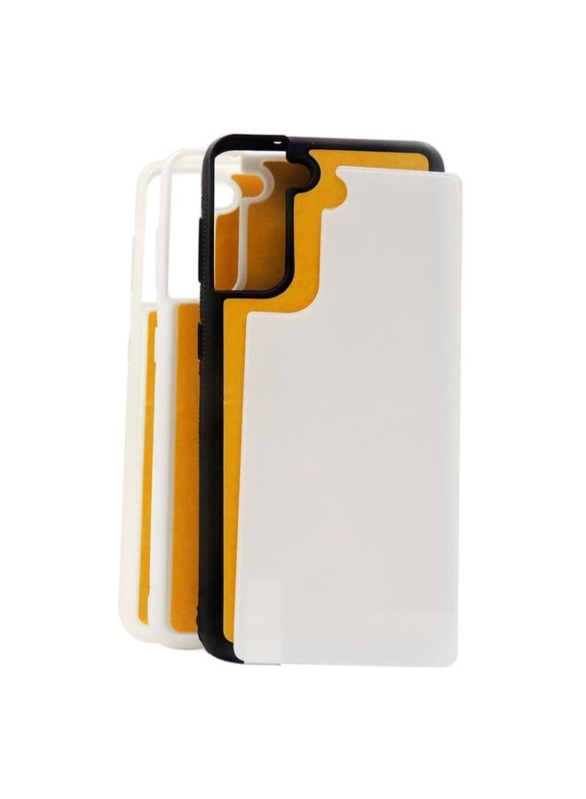 إيروريكس جراب لهاتف Samsung Galaxy S21+ 5G، 10 قطع، جراب هاتف زجاجي حراري النقل - Image 2