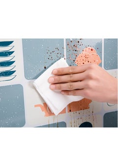 Captaintech Kitchen Wallpaper, Waterproof And Grease Proof, High Temperature Resistant Aluminum Foil, Cartoon Pattern  - Image 4