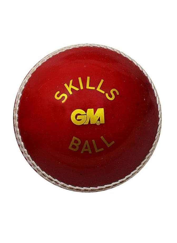 GM 1600941 Leather Tennis Cricket Ball | Material: Leather | For Cricket Tournament, Street Match Cricket Ball | Cricket Training Ball  - Image 1