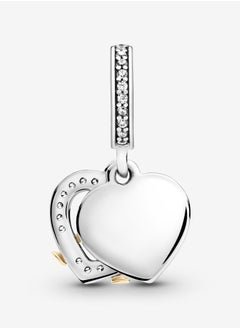 PANDORA Two-tone Happy Anniversary Dangle Charm  - Image 4