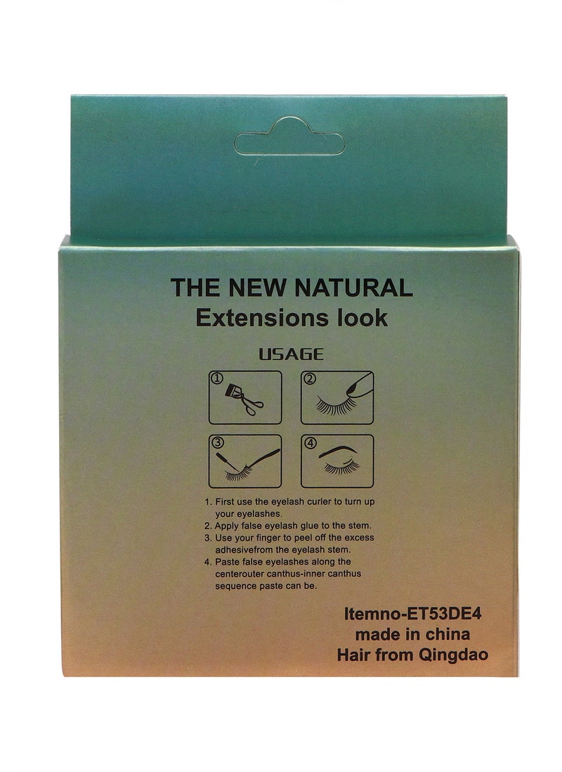 Everytime53 Women's 4 Pair Natural Look Eye Lashes - F03 - Image 2