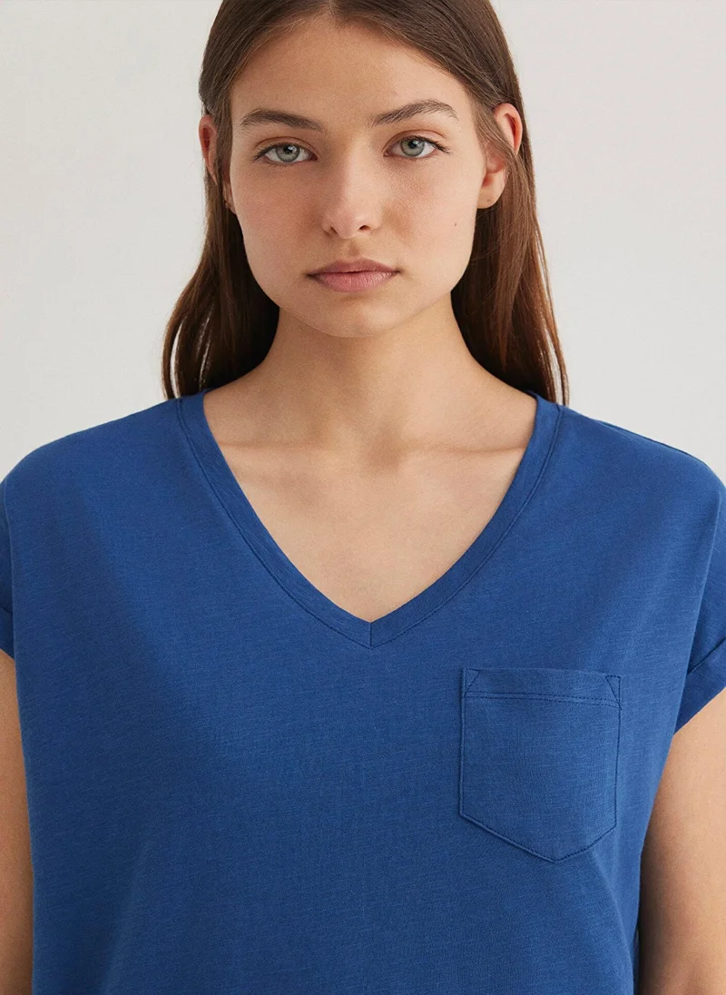 MAVI Blue Basic Top