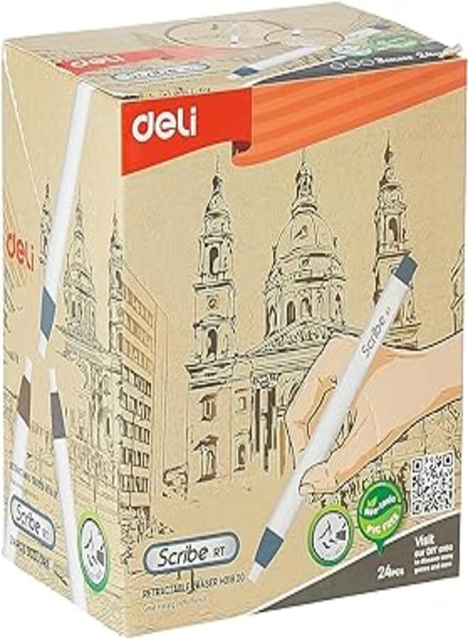 Deli School Supplies Eraser H01800 OFF White