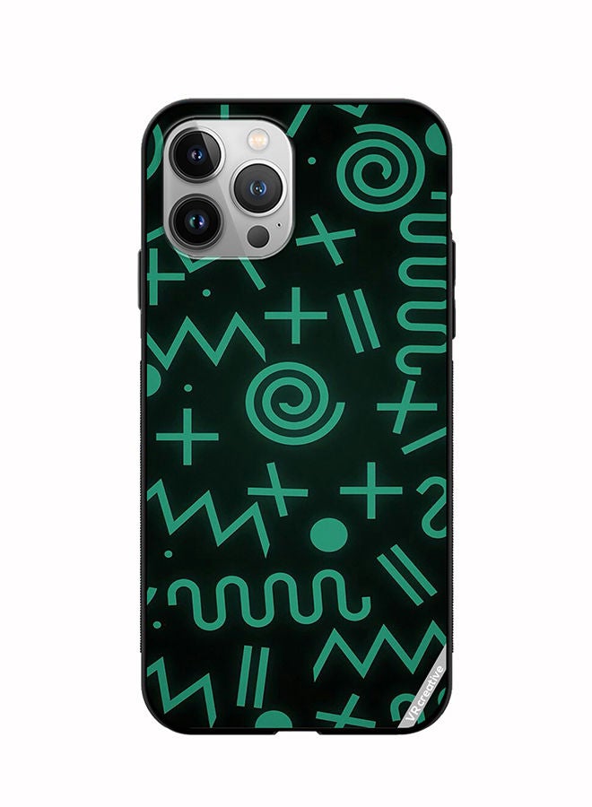 VR CREATIVE Protective Case Cover For Apple iPhone 12 Pro Max Geometry Shapes Abstract Design Multicolour - Image 1