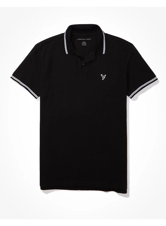 American Eagle AE Pique Polo Shirt