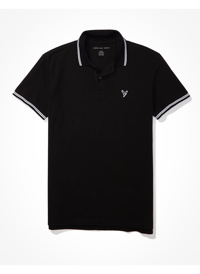 American Eagle AE Pique Polo Shirt 