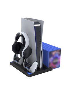 Ipega 6 in 1 Game Vertical Stand Multifunctional Cooling Fan Charging Station For PS5 PlayStation 5  - Image 5