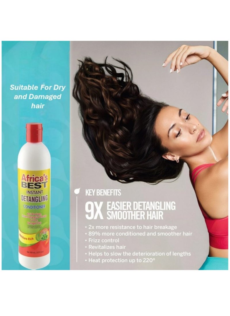 Africa's BEST Africa's Best Instant Detangling Conditioner 355mL  - Image 2
