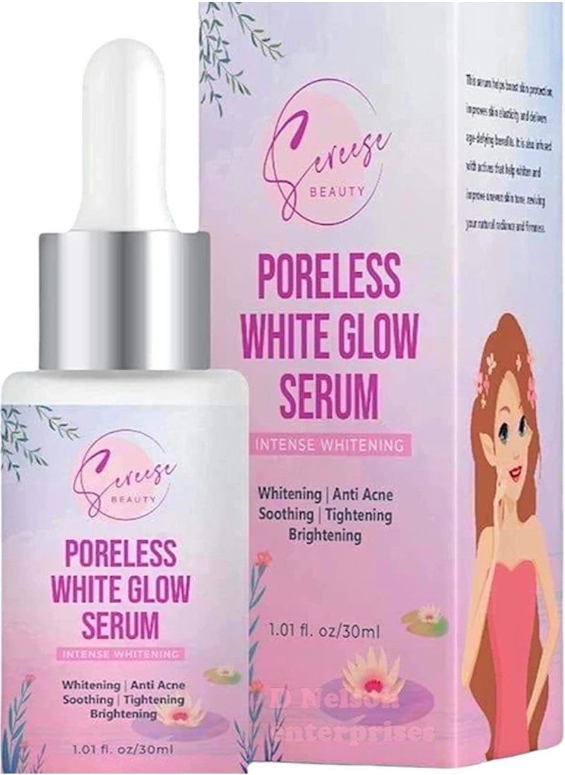 Sereese BEAUTY White Glow Intensive Whitening Serum, Anti-Acne, Skin Smoothing 30ml 