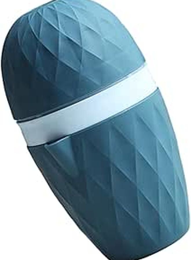 Dark Blue Manual Citrus Juicer Cup Compact Fruit Squeezer Tool For Lemon Orange Kitchen Use - Image 1