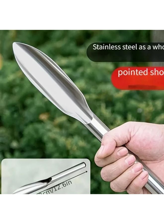 2 Pack Stainless Steel Garden Trowel Pointed And Flat Head For Planting Weeding - Image 5