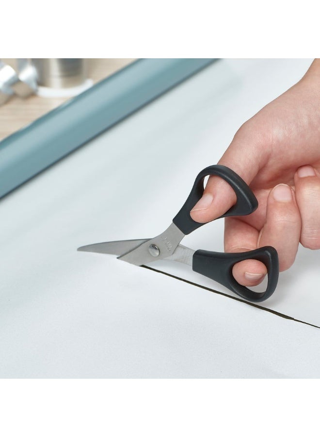 أيكيا مقص مطبخ من ايكيا ستانلس ستيل، أسود، مناسب لليد اليمنى واليسرى، متعدد الاستخدامات، 14 سم - Image 3