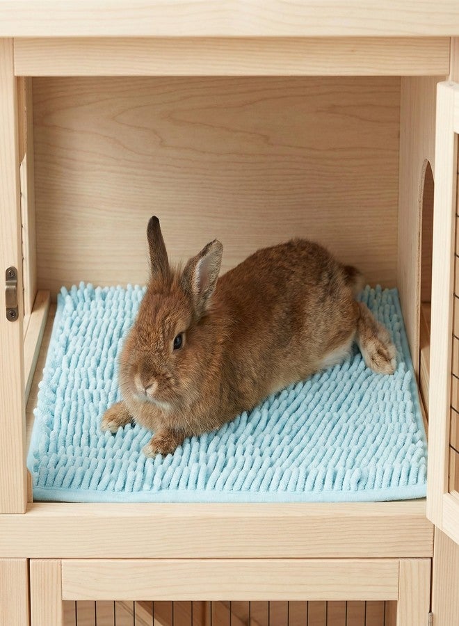 ECVLRTK 20 PCS Guinea Pig Cage Liners 30 x 40 cm (12 x 16 in) Washable Reusable Fleece Pee Pads with Non Slip Backing for Small Animals Rabbit Bunny Hamster - Image 5