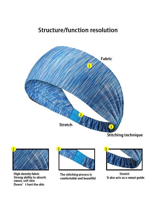 Loquat Sweat Wicking Sports Headband - Image 3