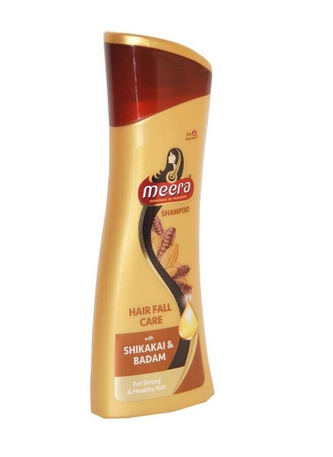 MEERA - Shampoo Hair Fall Care With Shikakai And Badam For Strong And Healthy Hair 180 ML - Image 1