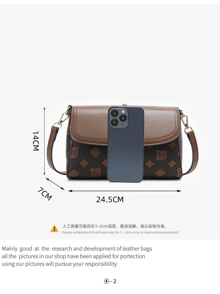 Presbyopia Accessible Luxury Middle-Aged Ladies Mother Bag Crossbody Bag Work Clothing Large Bag High-End Fashion Shoulder Handbag - Image 3
