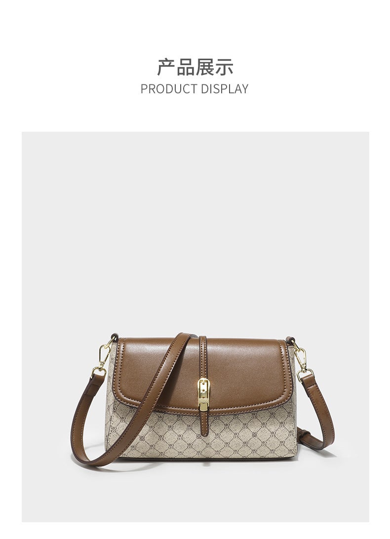 Presbyopia Accessible Luxury Middle-Aged Ladies Mother Bag Crossbody Bag Work Clothing Large Bag High-End Fashion Shoulder Handbag - Image 1