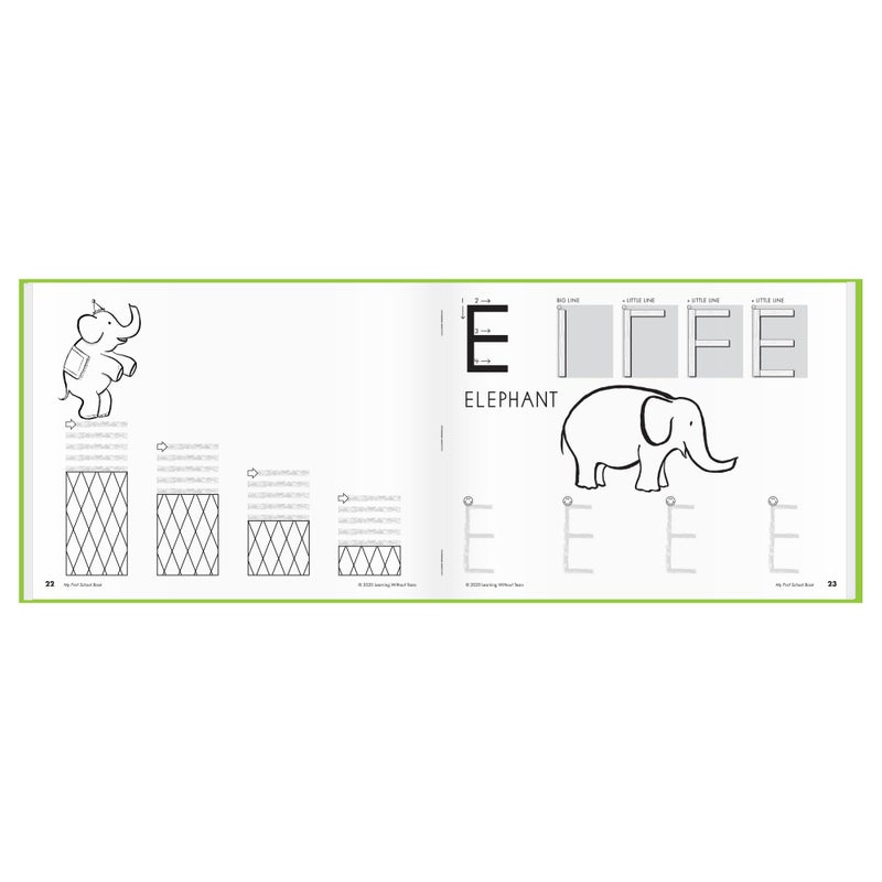 Handwriting Without Tears Learning Without Tears, My First School Book Student Activity Workbook, Get Set for School Program - Pre-K, TK, Ages 4+, Pre-Writing, Elementary School Readiness, School or Home Use - Image 5