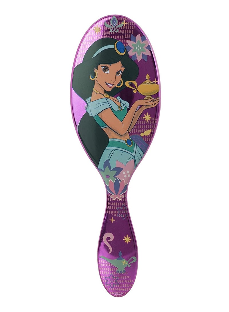 Wet Brush Disney Original Detangler Brush Princess Wholehearted - Jasmine, Dark Purple - All Hair Types - Ultra-Soft IntelliFlex Bristles Glide Through Tangles with Ease - Image 2
