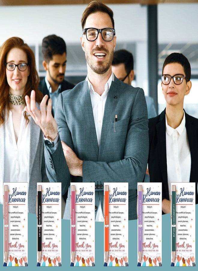 Engrowtic مجموعة إنجروتيك المكونة من 24 قلم حبر جاف تحفيزي مع اقتباسات، هدية مثالية لموظفات قسم الموارد البشرية، تتضمن 24 قلمًا، و24 بطاقة شكر، مناسبة لمديري الموارد البشرية ومديري المكاتب والمهنيين. - Image 4
