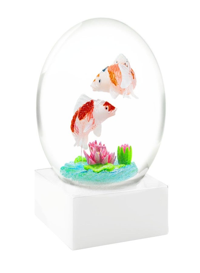 CoolSnowGlobes Koi Snow Globe