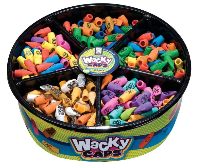 Geddes Raymond Geddes Wacky Cap Pencil Erasers (Pack of 900) - Image 4