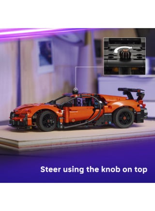 ليغو Technic السيارة الفائقة Bugatti Chiron Pur Sport، لعبة سيارة سباق للأطفال بعمر ٩ سنوات وأكثر (٧٧١ قطعة)‏ 42222 - view 4