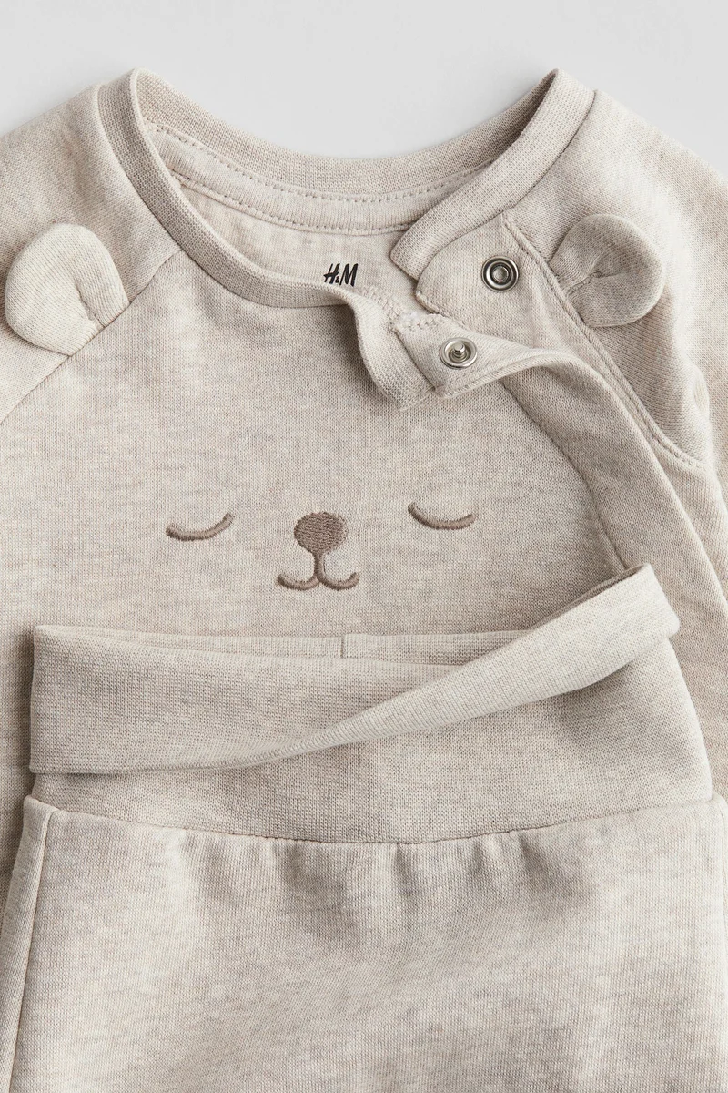 H&M 2-piece cotton set
