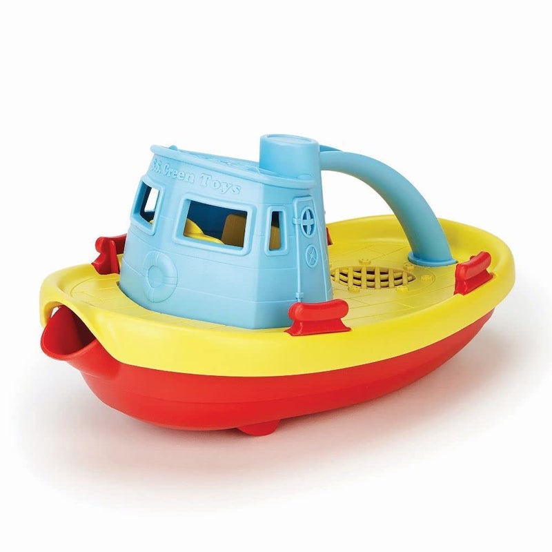 Green Toys, Tugboat , Blue - Image 1