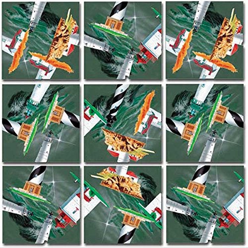 B Dazzle Scramble Squares Lighthouses - Image 1