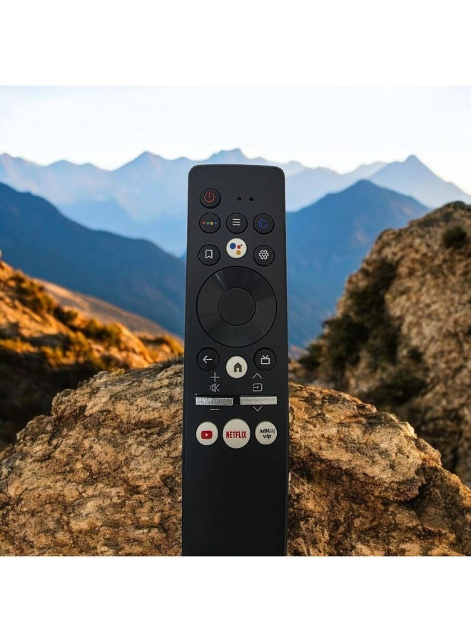 جهاز تحكم عن بعد يعمل بالبلوتوث لتلفزيونات Haier HTR-U29A وLE Series LED HDTV مع تكامل Android TV(دعم صوتي) - Image 1