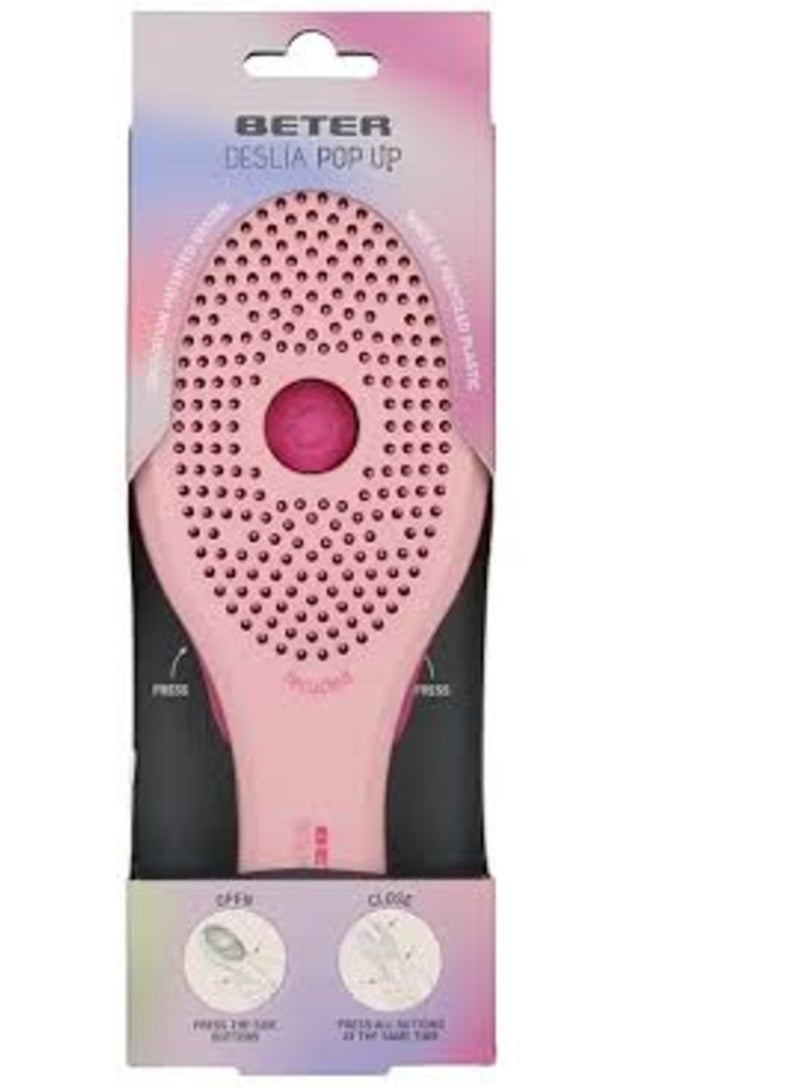 Retractable Teeth Hair Brush