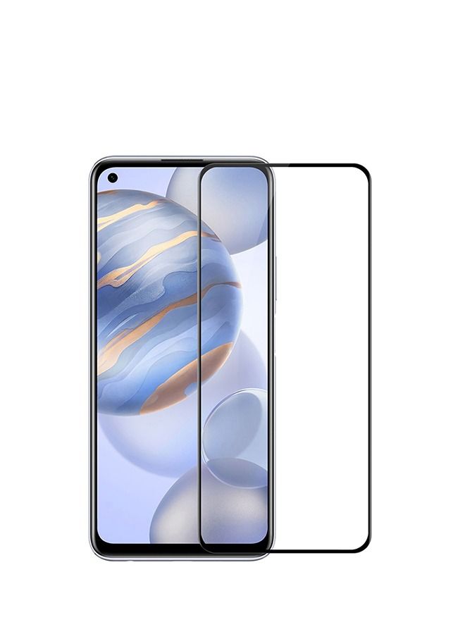 واقي شاشة من الزجاج المقوى لهاتف هواوي نوفا 7 أسود / شفاف - Image 1