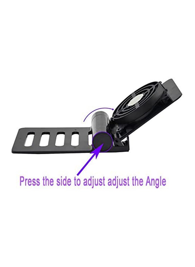 SYOSI Adjustable Angle Lazy Desktop Stand Cooling Pad For Ipad Samsung Iphone Smartphone Phone Fan Portable Cell Cooler Radiator Tablet Holder - Image 3