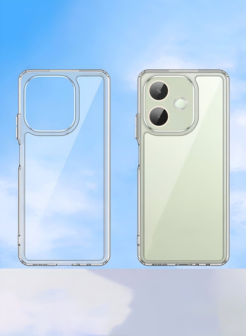 CHAPPELINE Oppo A5 Pro 5G 2025 AIRBAG CASE Series Premium Transparent Airbag Shockproof Anti-Yellowing with Free Iron Plate Case Cover - Clear - Image 4