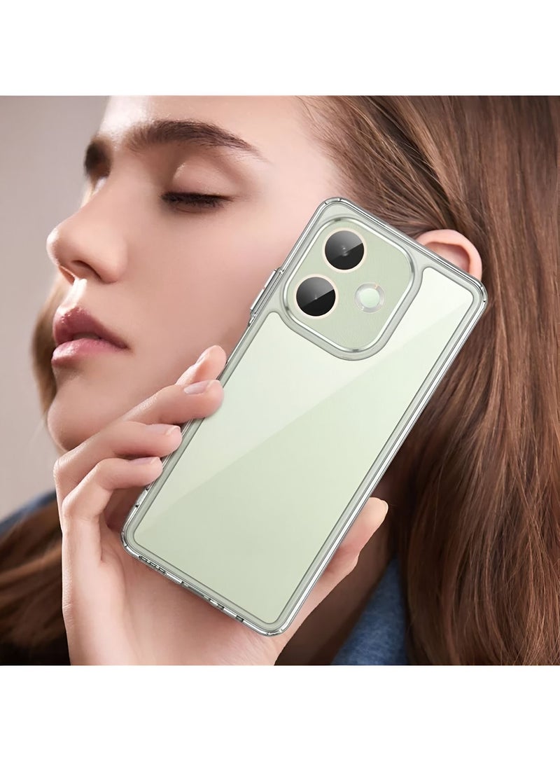 CHAPPELINE Oppo A5 Pro 5G 2025 AIRBAG CASE Series Premium Transparent Airbag Shockproof Anti-Yellowing with Free Iron Plate Case Cover - Clear - Image 3