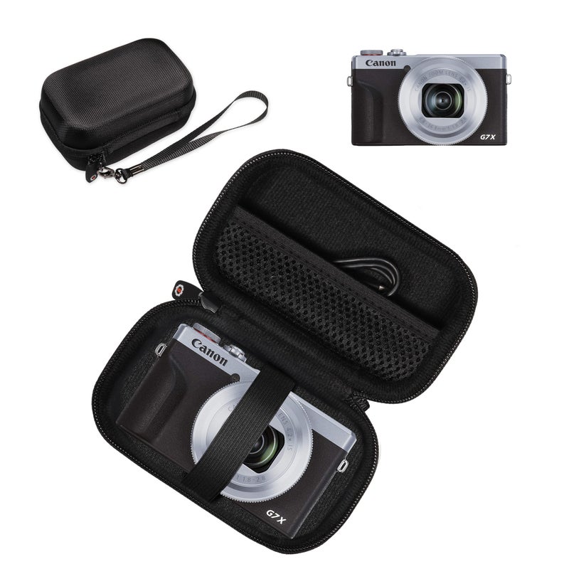 GETGEAR Case for Canon PowerShot G7X Mark III, G7 X Mark II; Sony RX100 VII Premium, RX100 III, RX100VA, RX100 VI, Panasonic LUMIX ZS100, DC-ZS70K, ZS80, ZS60; Canon US Point and Shoot digital camera - Image 1