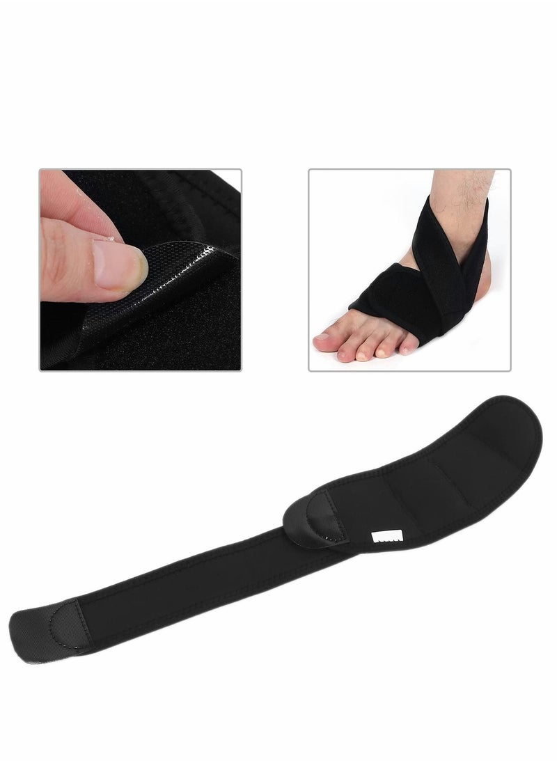 SYOSI - Foot Drop Orthotic Brace, Professional  Elastic Soft Foot Drop Brace for Foot Varus Valgus, Adjustable Drop Foot Support Brace (Left) - Image 1