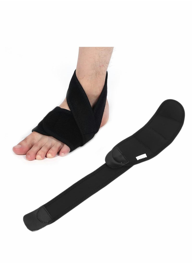 SYOSI - Foot Drop Orthotic Brace, Professional  Elastic Soft Foot Drop Brace for Foot Varus Valgus, Adjustable Drop Foot Support Brace (Left) - Image 1