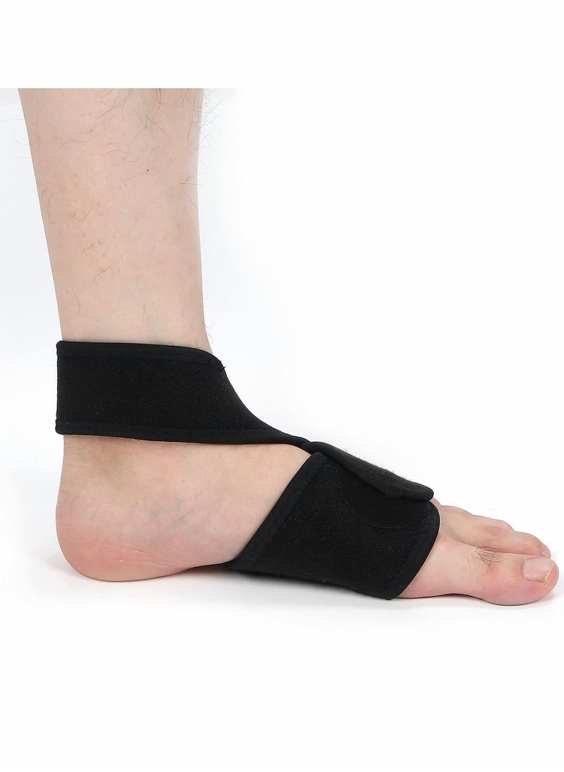SYOSI - Foot Drop Orthotic Brace, Professional  Elastic Soft Foot Drop Brace for Foot Varus Valgus, Adjustable Drop Foot Support Brace (Left) - Image 1