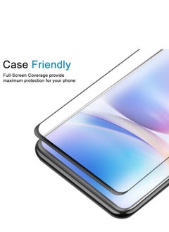 شيزي واقي شاشة OnePlus 8 Pro ، [صلابة 9H ، تغطية كاملة ، بدون فقاعات وبصمات أصابع] ، فيلم زجاجي مقوى عالي الجودة مقاوم للخدش لهاتف OnePlus 8 Pro-Black (عبوة واحدة)  - Image 2