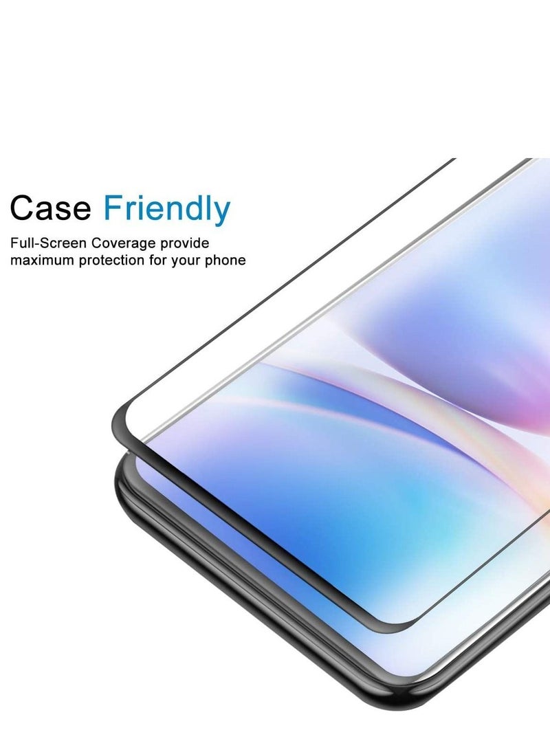 shAyzee OnePlus 8 Pro Screen Protector,[9H Hardness,Full Coverage,No bubbles and fingerprint],Scratch-resistant high-quality tempered glass film for OnePlus 8 Pro-Black(1 Pack) - Image 2