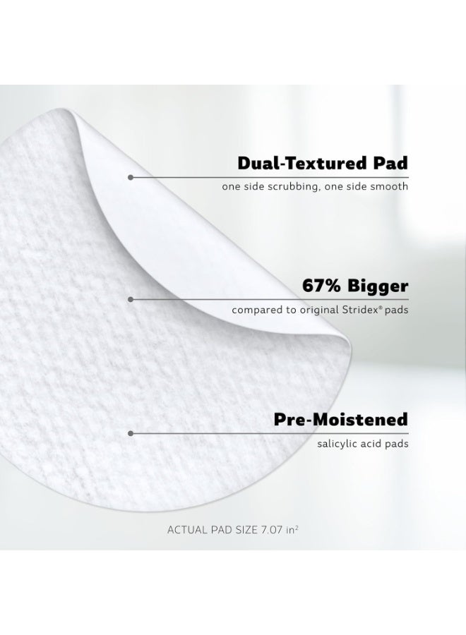 Stridex, XL Face & Body Pads™, Alcohol Free, 90 Dual Textured Pads - Image 5