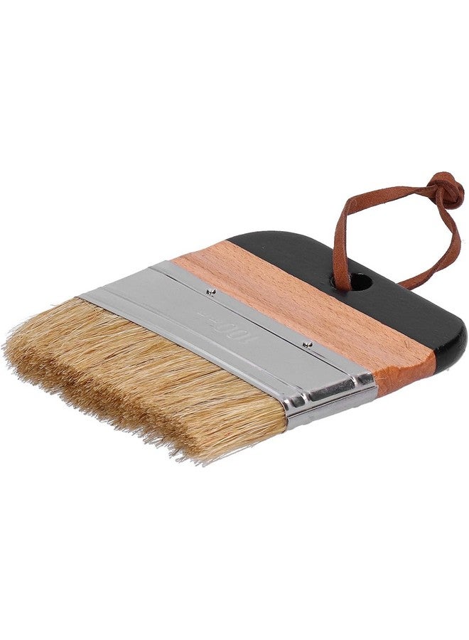Like-It Like it Artist Professional Wide Flat 11.5x10x3cm/4.52x3.93x1.18in, Ergonomic Wood Handle, Natural Bristles, Wide Flat, DIY Painting, Waxing Tool - Image 5