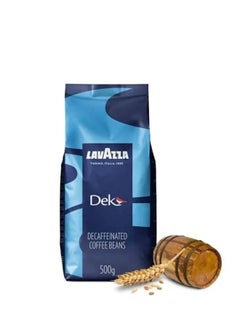 Lavazza Dek Decaffeinated Whole Beans Dark Espresso Roast 500 gr