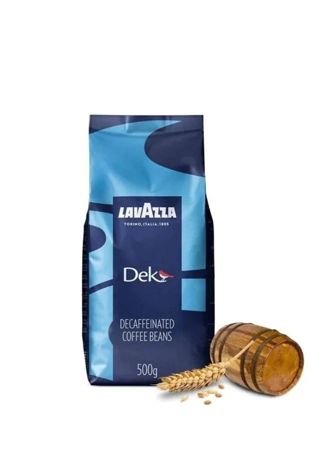Lavazza - Lavazza Dek Decaffeinated Whole Beans Dark Espresso Roast 500 gr - Image 1