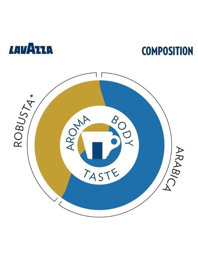 Lavazza - Lavazza Dek Decaffeinated Whole Beans Dark Espresso Roast 500 gr - Image 1