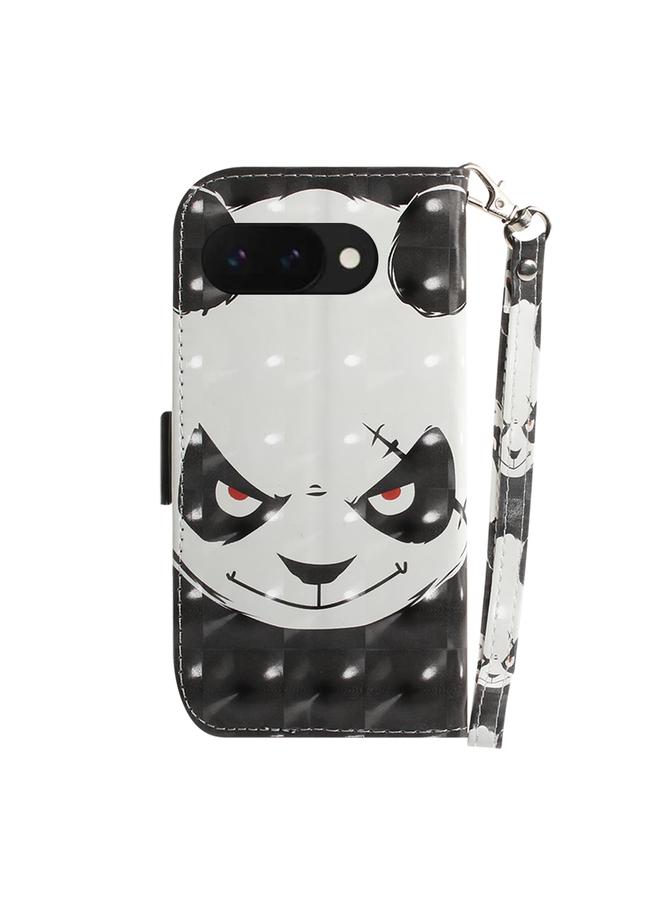 اس-توب جراب هاتف Google Pixel 9a ثلاثي الأبعاد ملون أفقي من الجلد - Image 3